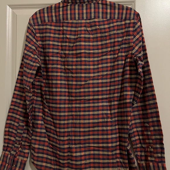 J.Crew Mens Flannel Small Slim Fit - Picture 3 of 3